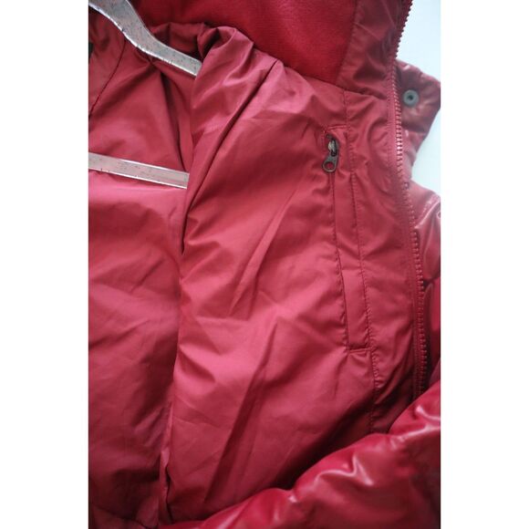 The North Face Women's Sz S Beetroot Red Ruby Metropolis Down Jacket - Picture 13 of 16